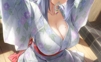 Sexy in her kimono hentai 21