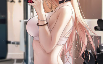 Marin in the Gym hentai 1