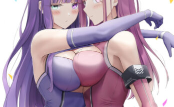 Purple/Pink Race Queens hentai 9