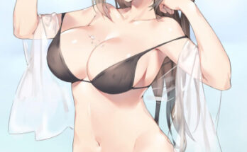 Cooling herself off, even the bikini is getting too hot~ [Original] hentai 17