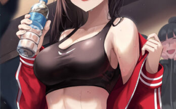 Taking a Water Break hentai 1