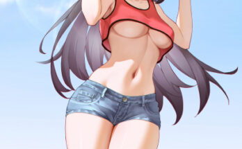 Shorts and stockings hentai 15