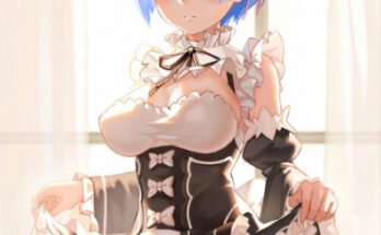 Day 85: Rem's curtsy is a little too high hentai 19