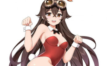 Bunny suit Amber hentai 3