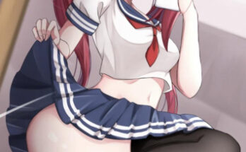 A peek just for you. hentai 1