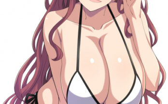 hot pink hair girl with big Booba hentai 7