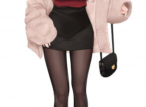 Skirt with pantyhose is such a great combination hentai 1