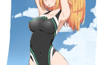 Swimsuit Mythra hentai 5