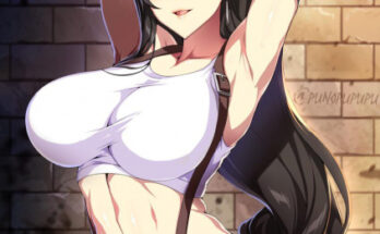Tifa Showing Off Her Sexy Body hentai 7