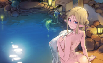 Just a nice elf at some hotsprings hentai 15