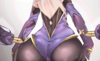 Mona Grabbing Her Ass (9195jjkl) hentai 1