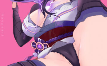 Nice preview of the slit of Raiden Shogun (ナオピアート naopyart) [GenshinImpact] hentai 3