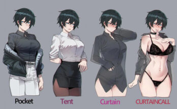Pocket vs Tent vs Curtain vs Curtaincall hentai 11