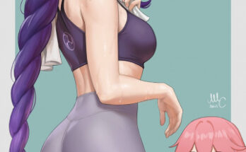 Raiden in workout clothes (Sciamano240) hentai 1
