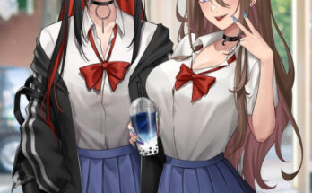 Bad schoolgirls are lovable hentai 15