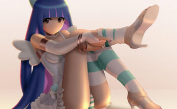 Stocking Anarchy in Striped Panties [Panty and Stocking with Garterbelt] hentai 3