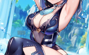 Yelan Showing Off (SquChan) hentai 19