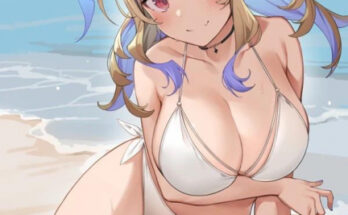 White bikini suit hentai 5