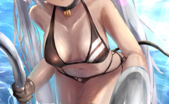 Demon girl climbs out of the pool hentai 1