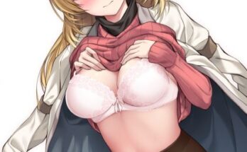 Agnes showing her bra [Kuro no Kiseki] hentai 7