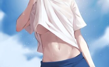 Shikimori is sweaty hentai 3