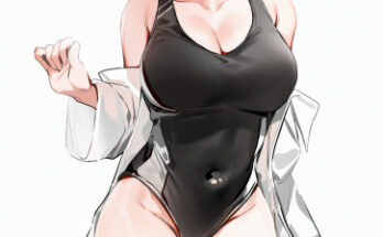 Swimsuit Higuchi Madoka hentai 1