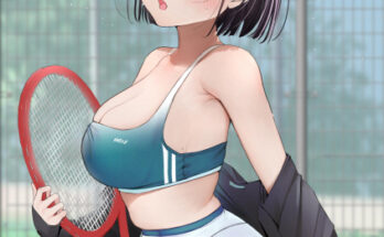 Cute girl with short hair playing tennis (Uiri) [Original] hentai 17