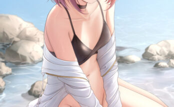 Her panties washed away hentai 1