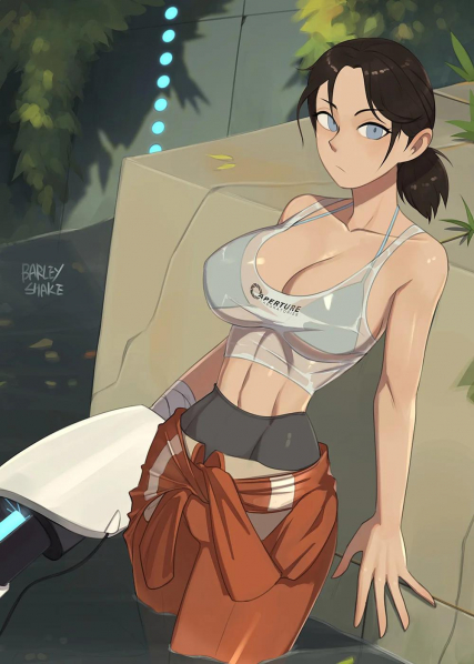 chell-is-soaked-after-solving-a-difficult-puzzle-barleyshake-portal-hentai.jpg