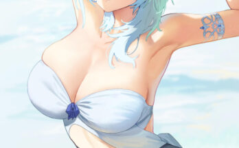 Swimsuit Eula [Genshin Impact] hentai 7