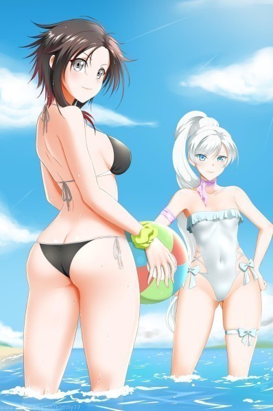 ruby-and-weiss-at-the-beach-rwby-kimmy77.jpg