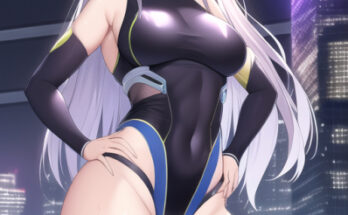 Futuristic City Girl hentai 1