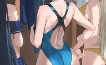 Booty in swimsuit hentai 13