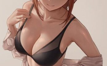 Makima in swimsuit hentai 9