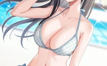 Patterned Bikini hentai 17