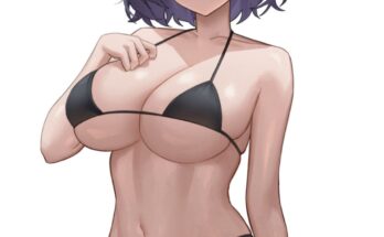 Black Bikini hentai 9