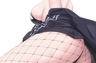 kazusa-in-fishnet-legwear-pai-wa-ii-blue-archive.jpg