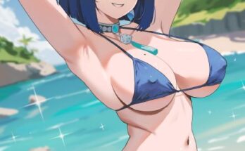 Swimsuit Yelan (Genshin Impact) hentai 10