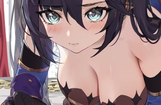 Mona's hanging breasts [Genshin Impact] hentai 15