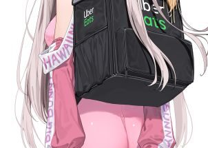 She ate the pizza hentai 5