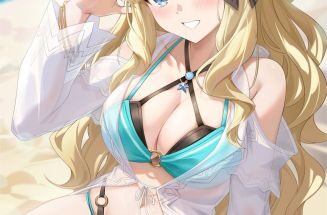 Princess Saren goes to the beach hentai 7