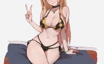Marin waiting on the bed hentai 15