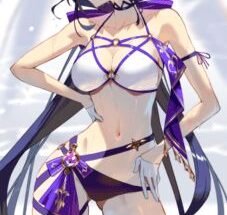 Swimsuit Clorinde hentai 5
