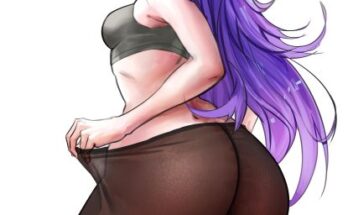 She's begging to be slapped on that ass hentai 9