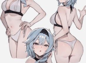 Eula teasing hentai 1