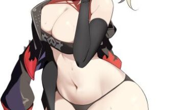Burnice is ready for summer (by 风囷) hentai 17