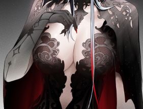 Mommy Arlecchino in sexy dress hentai 23