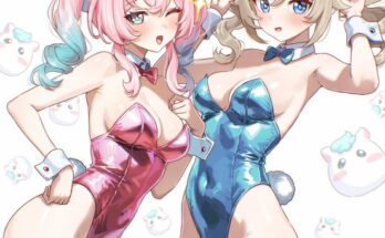 Bunny Hyacine & Barbara hentai 17