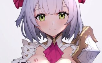 Noelle milking her cups hentai 19