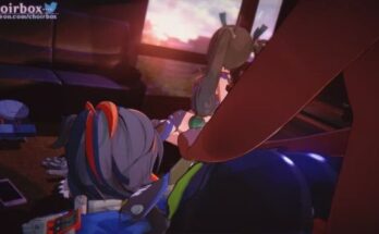 Zhu Yuan Backshots Before Work hentai 17
